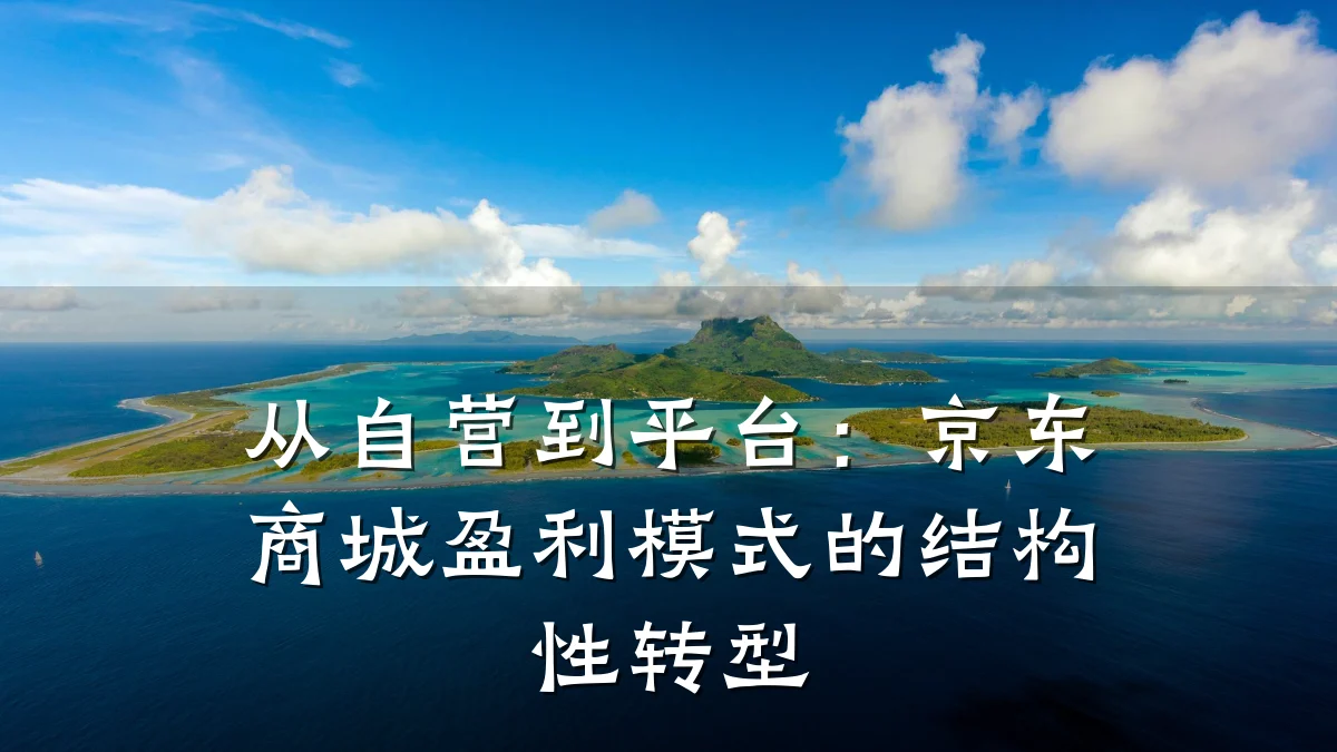 从自营到平台:京东商城盈利模式的结构性转型
