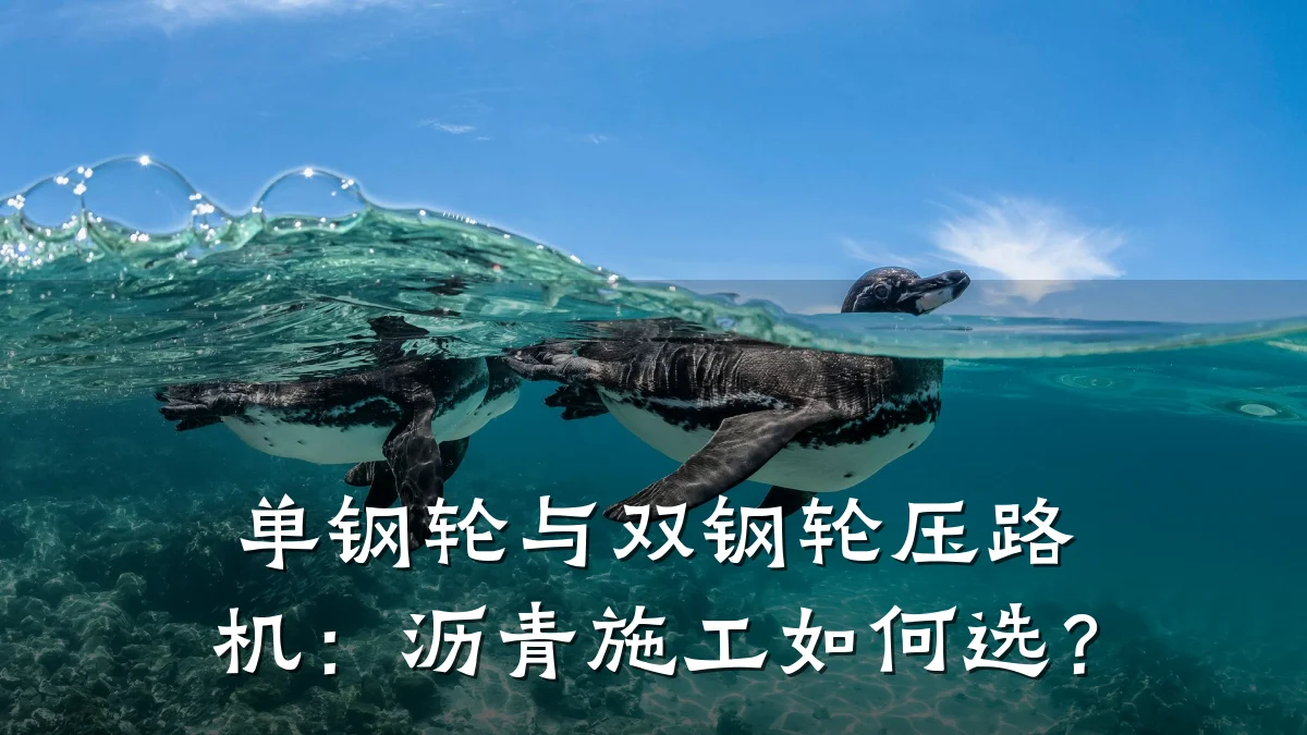 单钢轮与双钢轮压路机:沥青施工如何选?