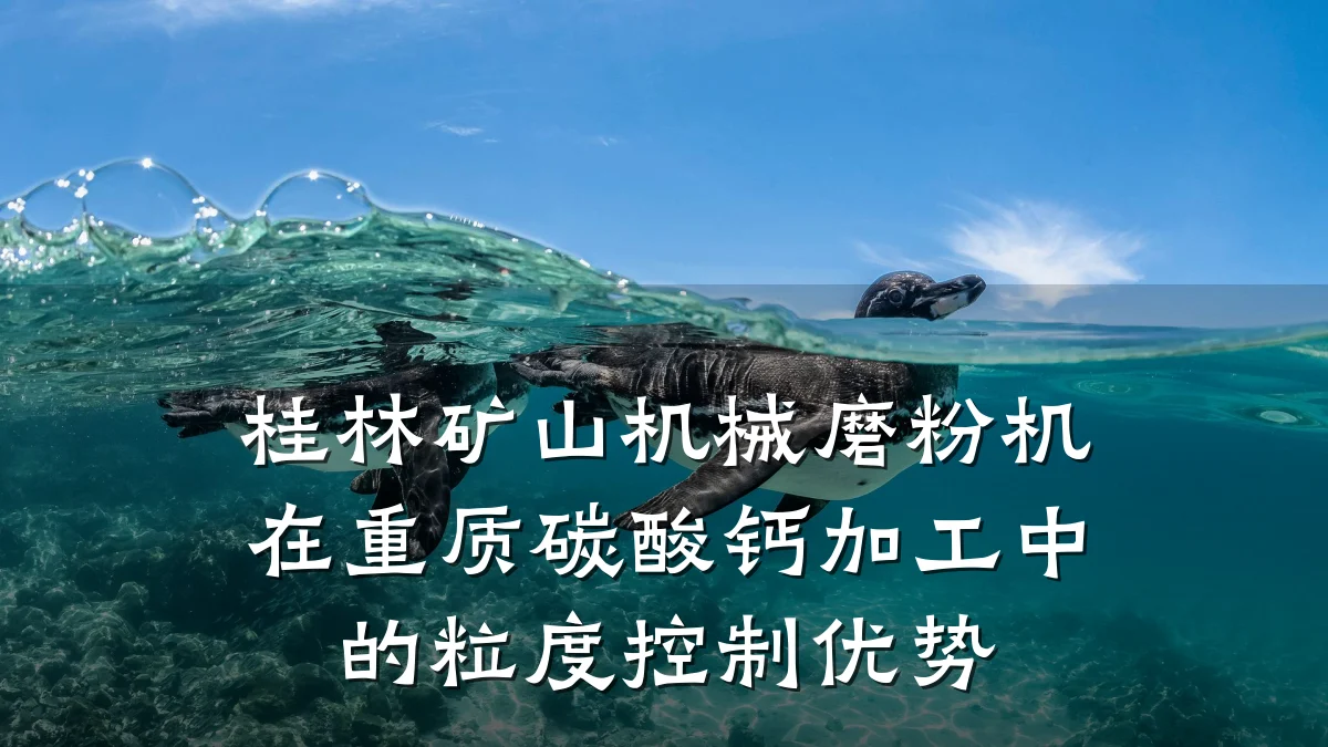 桂林矿山机械磨粉机在重质碳酸钙加工中的粒度控制优势