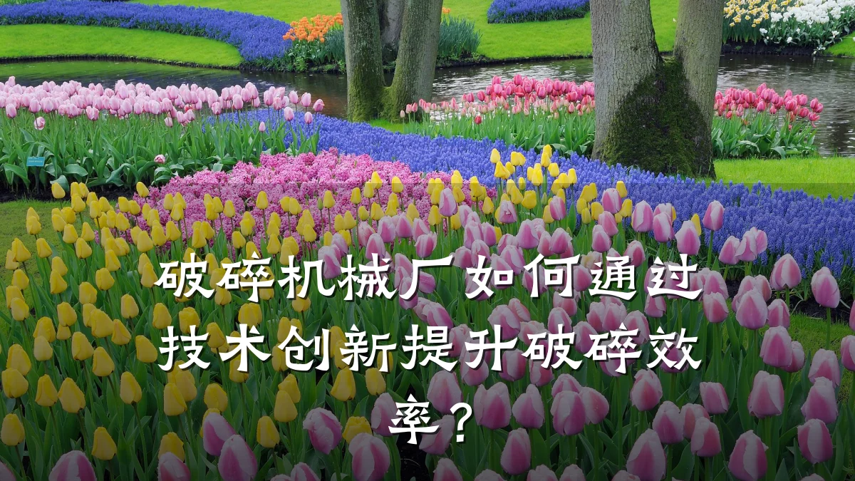 破碎机械厂如何通过技术创新提升破碎效率?