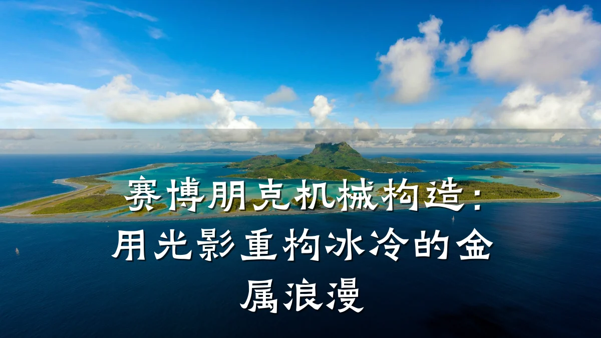赛博朋克机械构造:用光影重构冰冷的金属浪漫