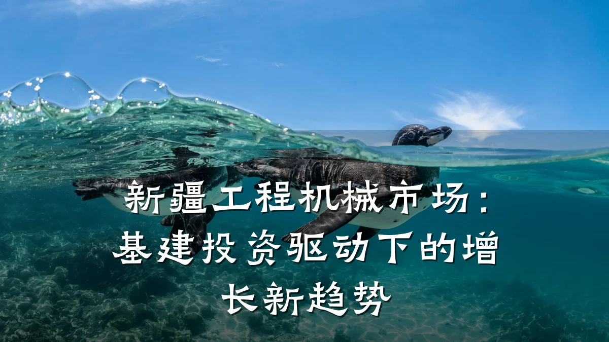 新疆工程机械市场:基建投资驱动下的增长新趋势