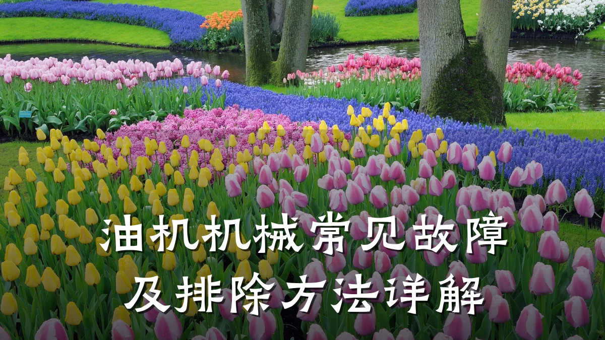 油机机械常见故障及排除方法详解