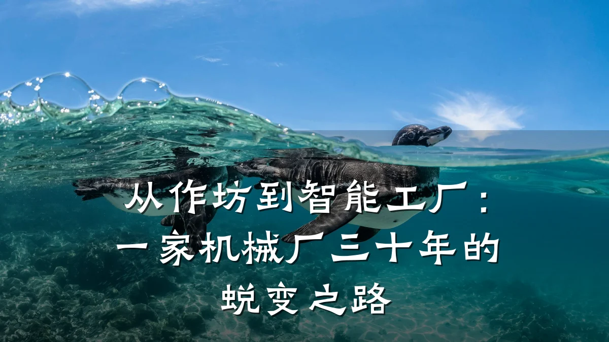 从作坊到智能工厂：一家机械厂三十年的蜕变之路