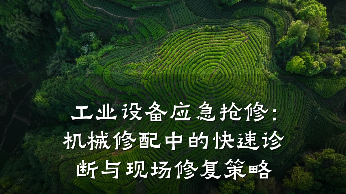 工业设备应急抢修：机械修配中的快速诊断与现场修复策略
