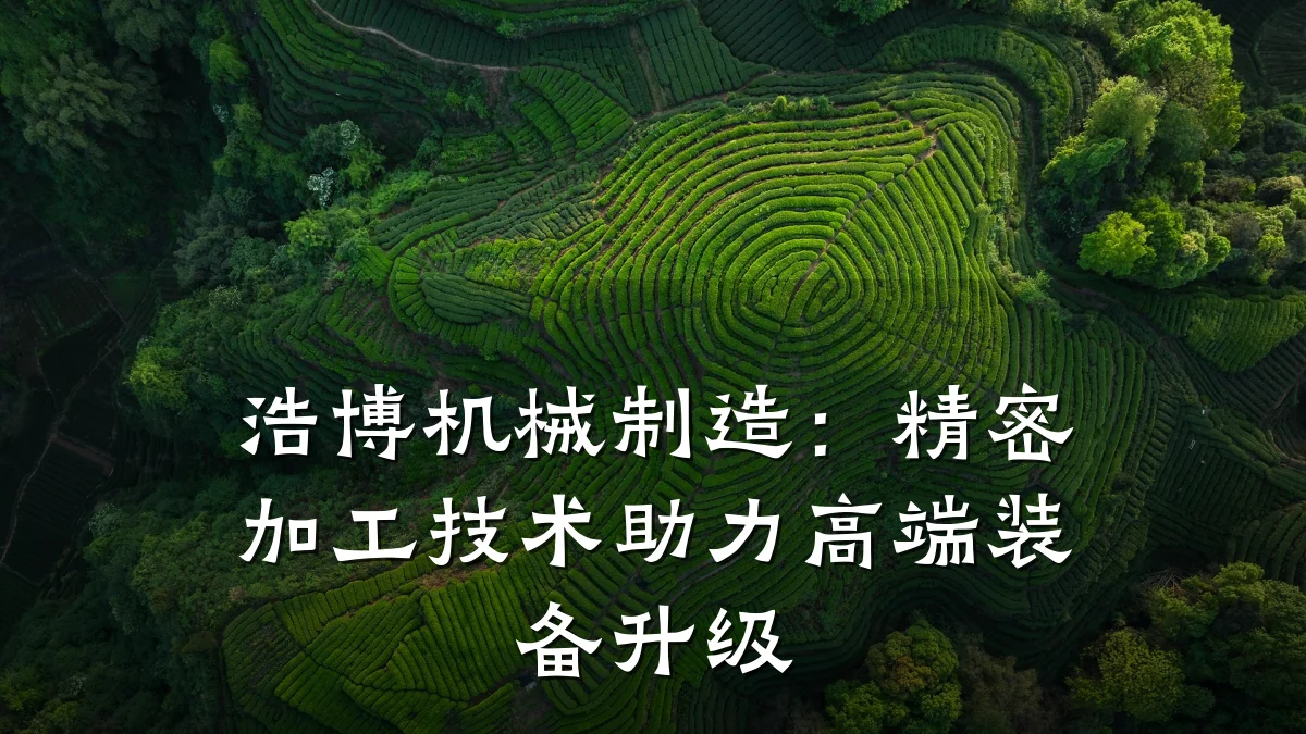 浩博机械制造:精密加工技术助力高端装备升级