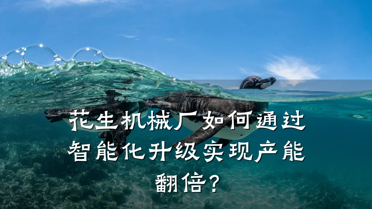 花生机械厂如何通过智能化升级实现产能翻倍？