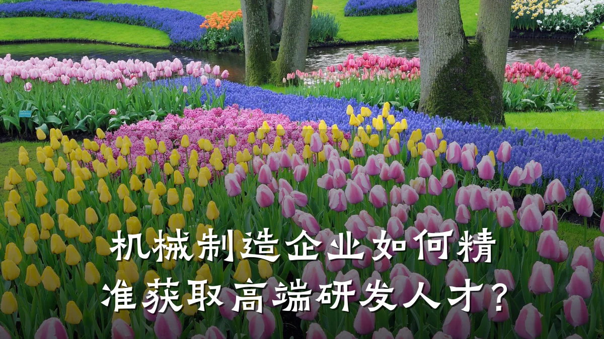 机械制造企业如何精准获取高端研发人才？