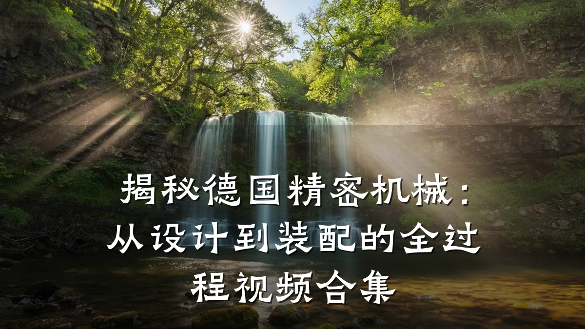揭秘德国精密机械：从设计到装配的全过程视频合集