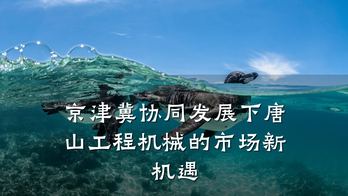 京津冀协同发展下唐山工程机械的市场新机遇