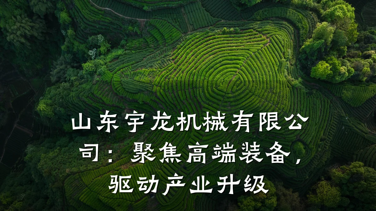 山东宇龙机械有限公司:聚焦高端装备,驱动产业升级