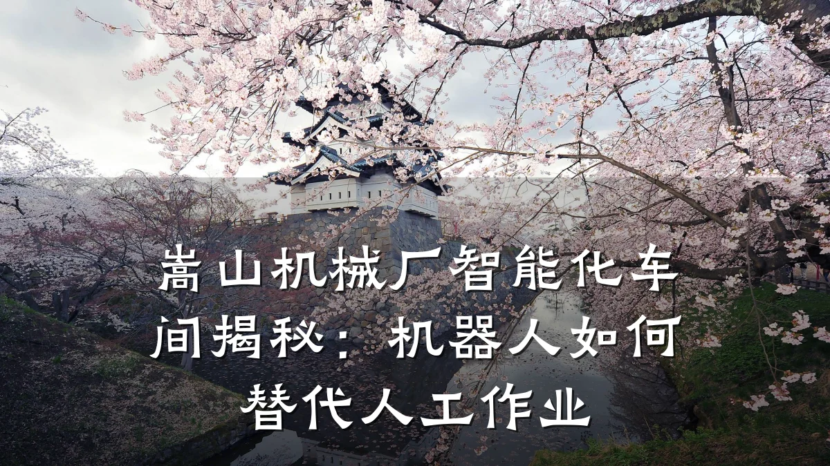 嵩山机械厂智能化车间揭秘:机器人如何替代人工作业