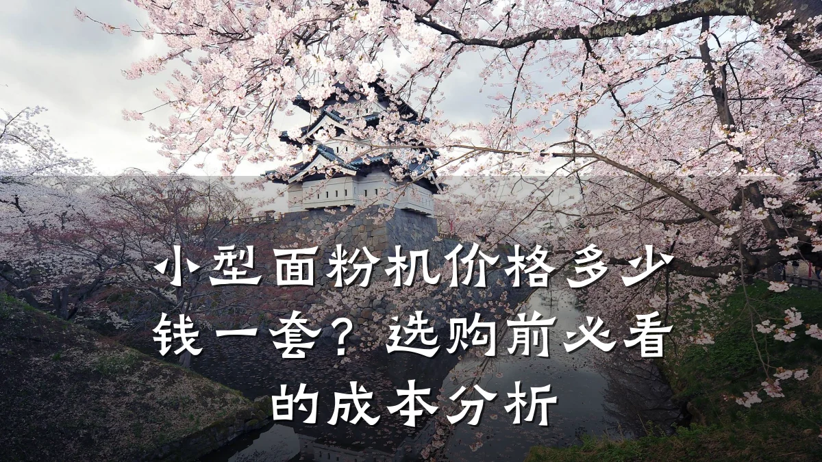 小型面粉机价格多少钱一套？选购前必看的成本分析