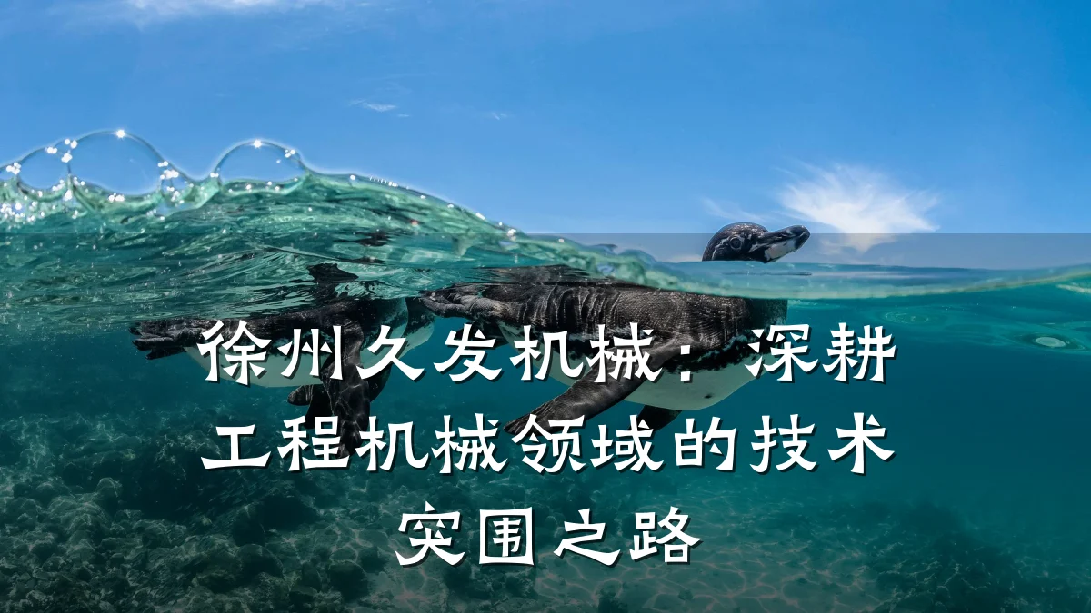 徐州久发机械：深耕工程机械领域的技术突围之路