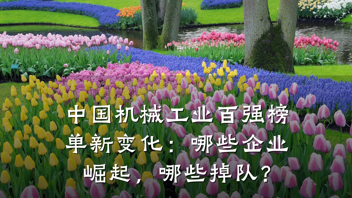 中国机械工业百强榜单新变化：哪些企业崛起，哪些掉队？