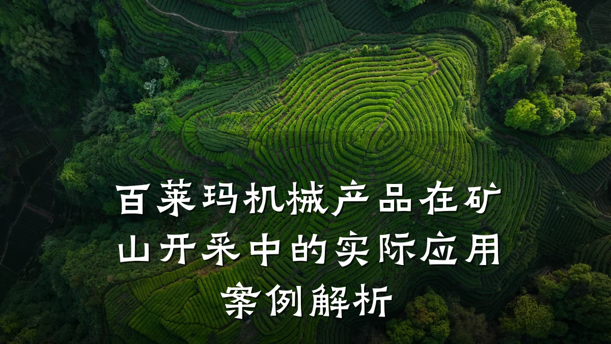 百莱玛机械产品在矿山开采中的实际应用案例解析
