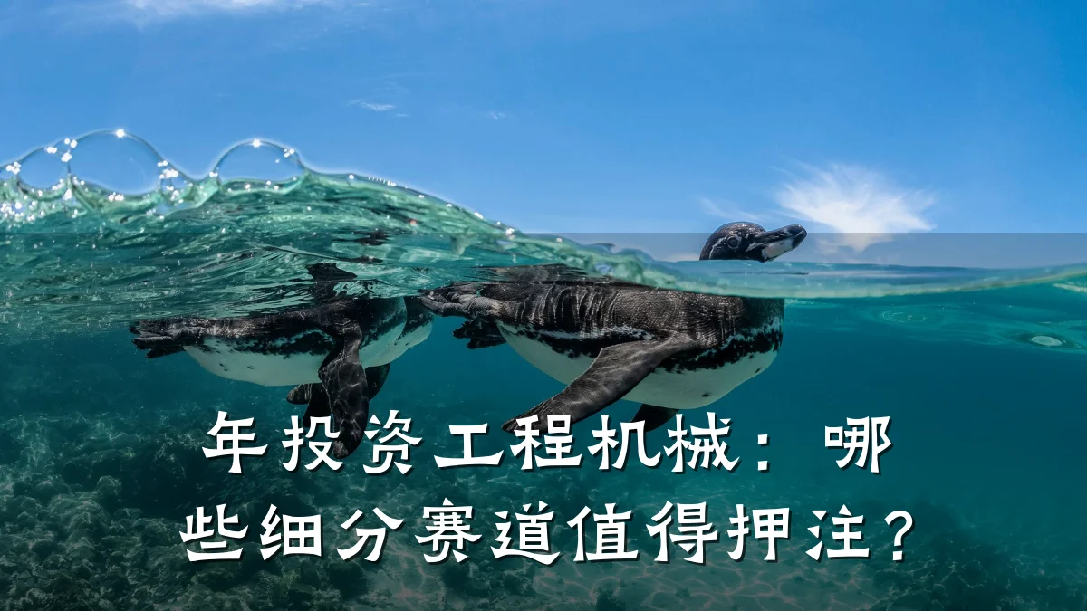 年投资工程机械:哪些细分赛道值得押注?
