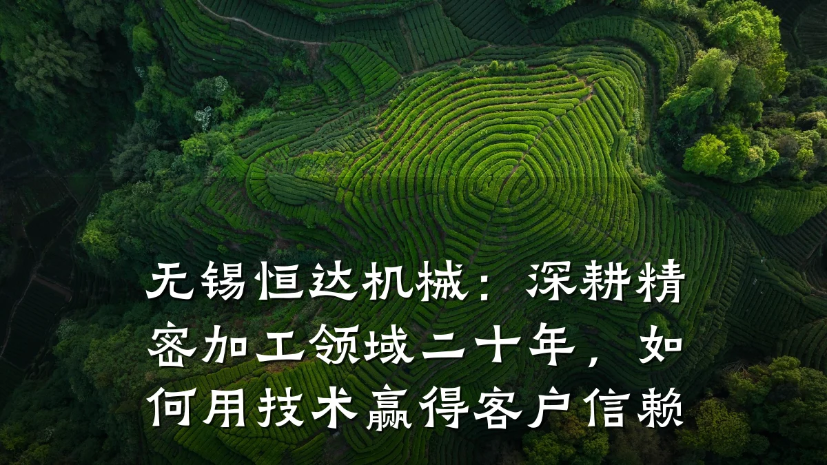 无锡恒达机械:深耕精密加工领域二十年,如何用技术赢得客户信赖