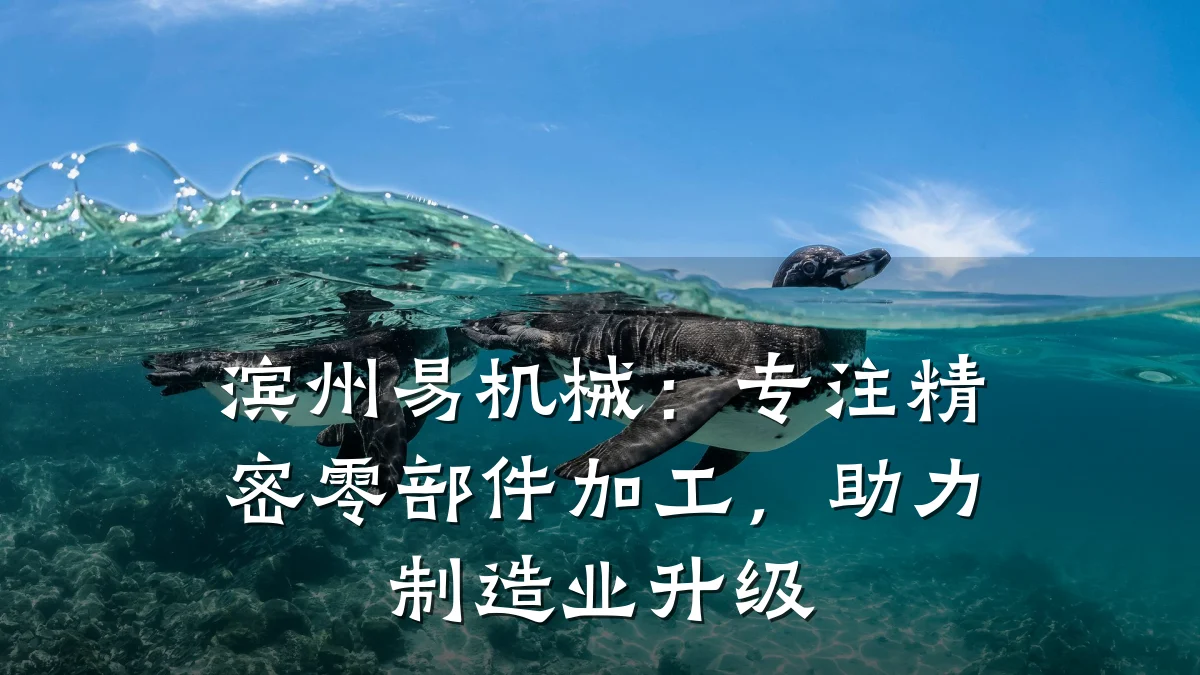 滨州易机械:专注精密零部件加工,助力制造业升级
