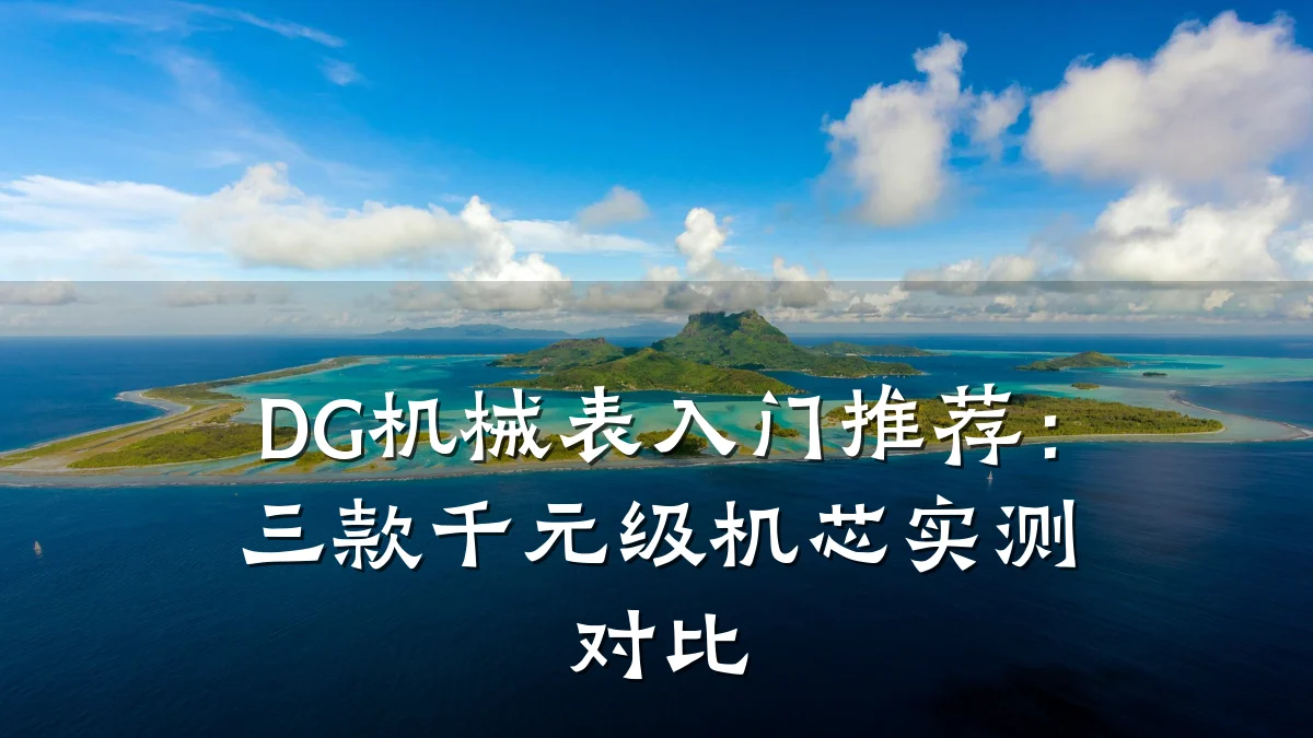 DG机械表入门推荐:三款千元级机芯实测对比