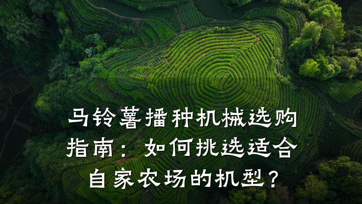 马铃薯播种机械选购指南:如何挑选适合自家农场的机型?