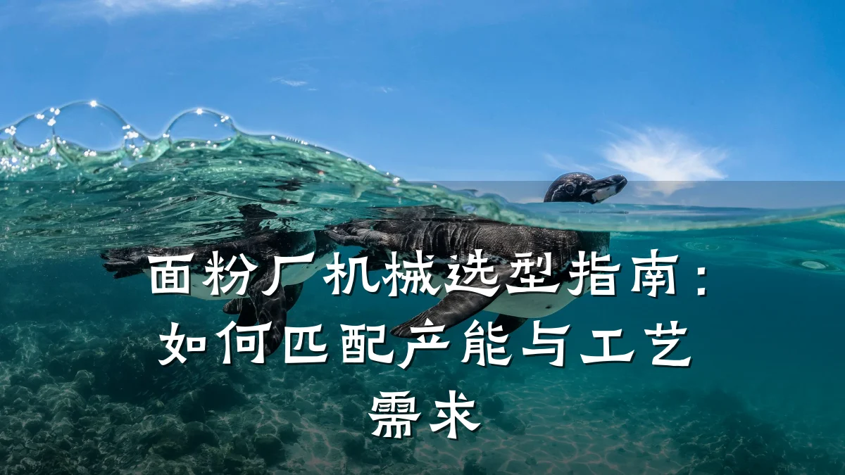 面粉厂机械选型指南:如何匹配产能与工艺需求