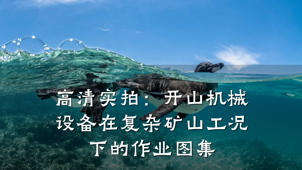 高清实拍:开山机械设备在复杂矿山工况下的作业图集