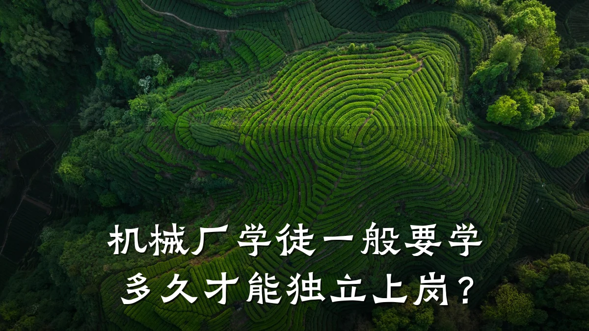 机械厂学徒一般要学多久才能独立上岗?