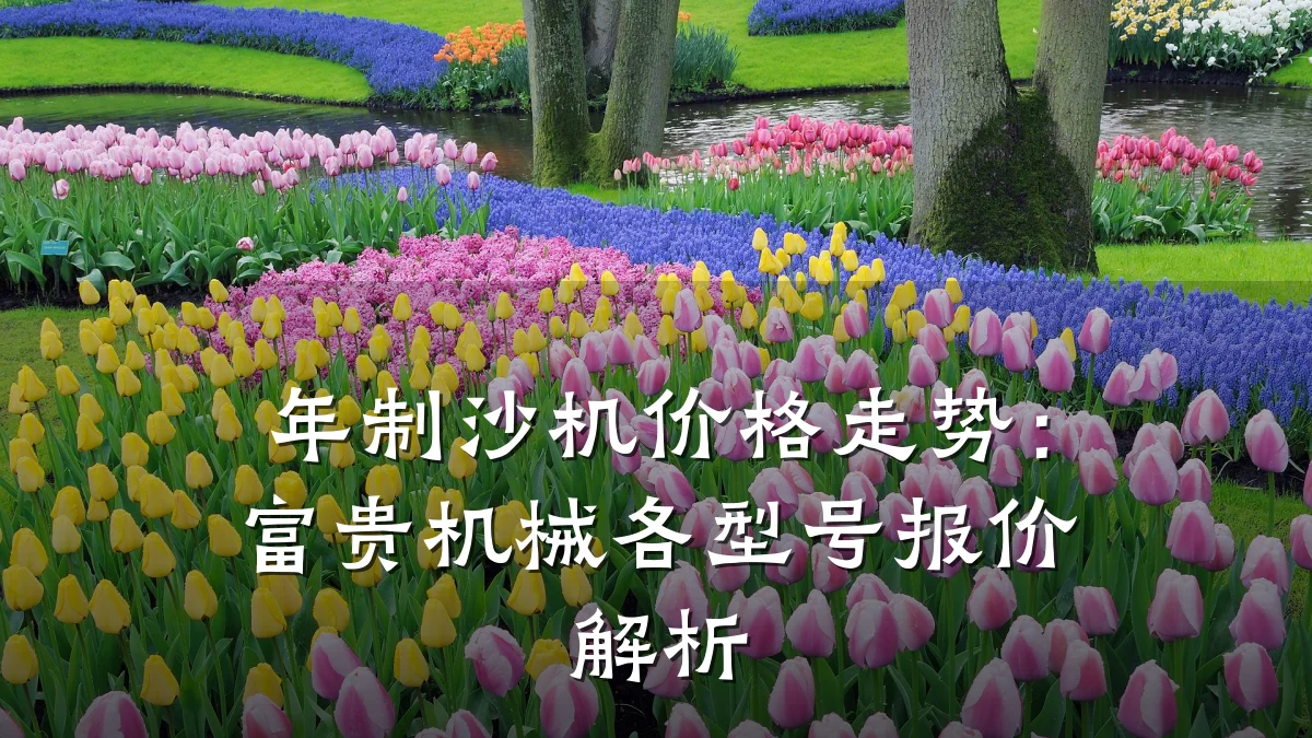 年制沙机价格走势：富贵机械各型号报价解析
