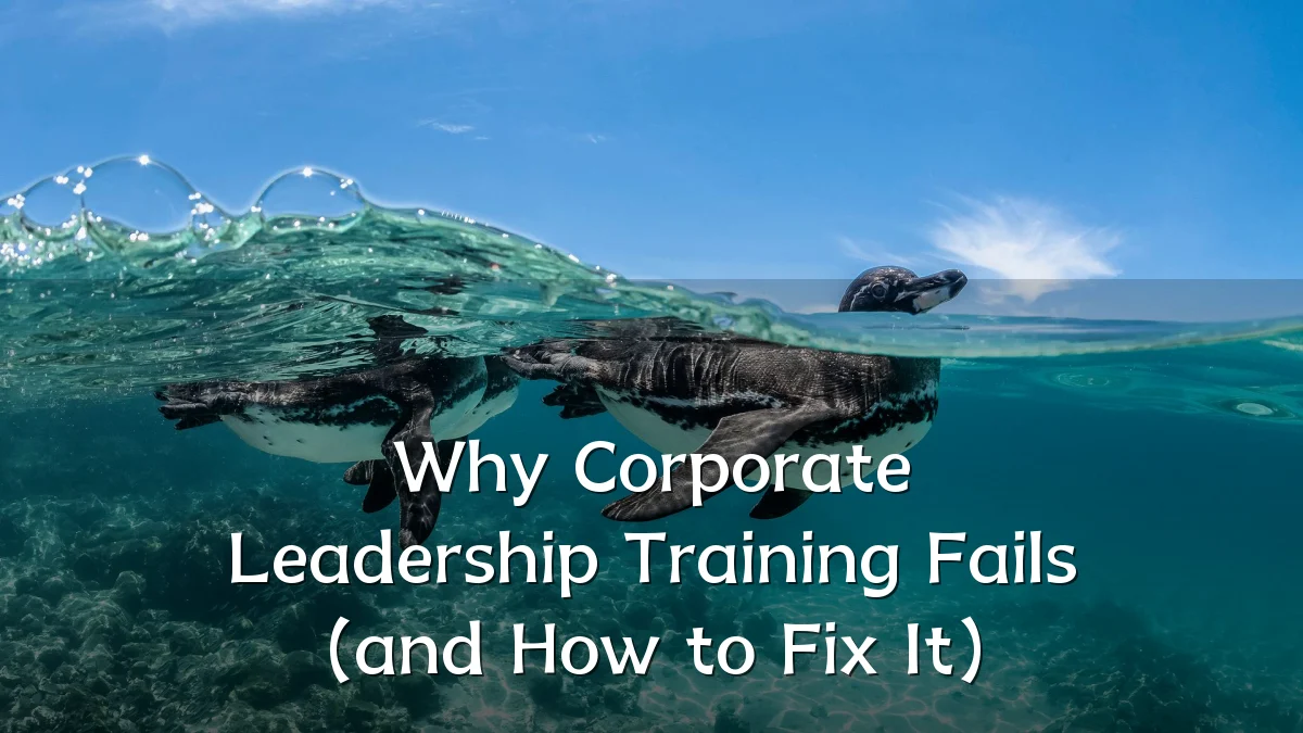 Why Corporate Leadership Training Fails (and How to Fix It)