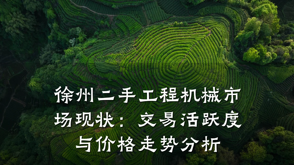 徐州二手工程机械市场现状:交易活跃度与价格走势分析