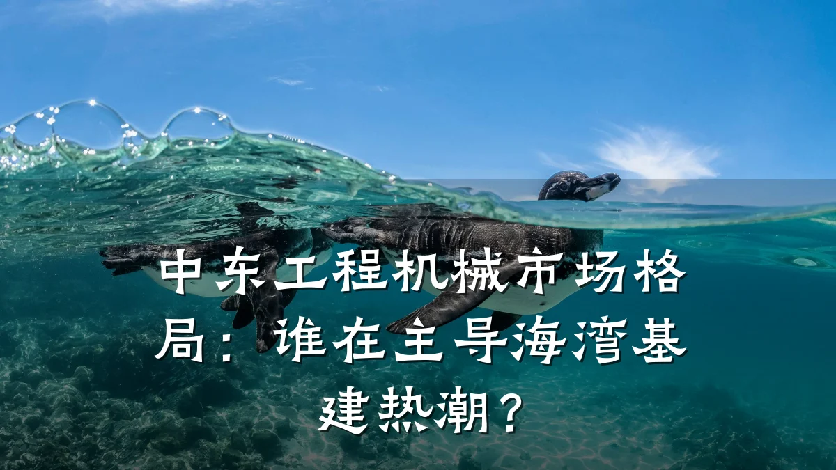 中东工程机械市场格局:谁在主导海湾基建热潮?