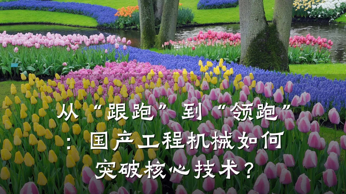从“跟跑”到“领跑”：国产工程机械如何突破核心技术？