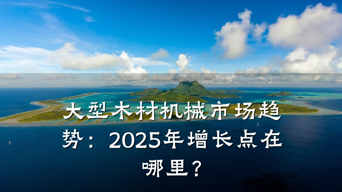 大型木材机械市场趋势：2025年增长点在哪里？