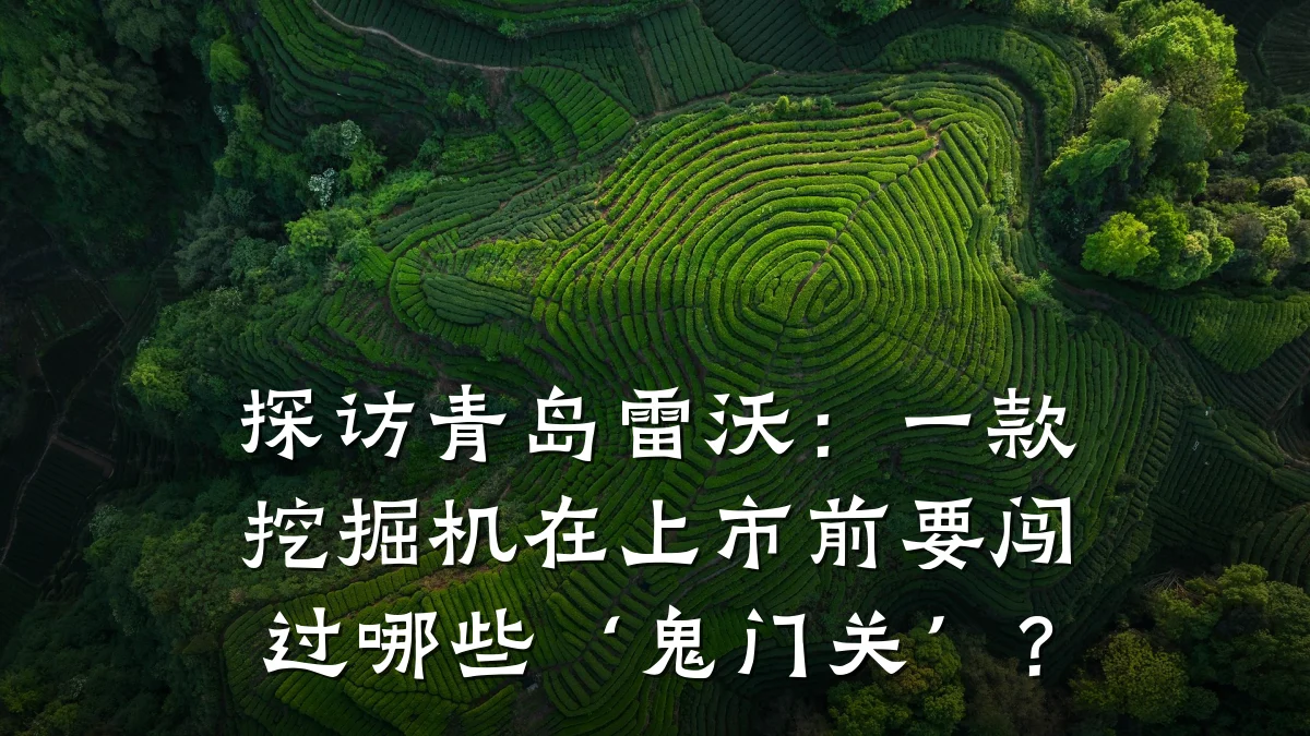 探访青岛雷沃:一款挖掘机在上市前要闯过哪些‘鬼门关’?