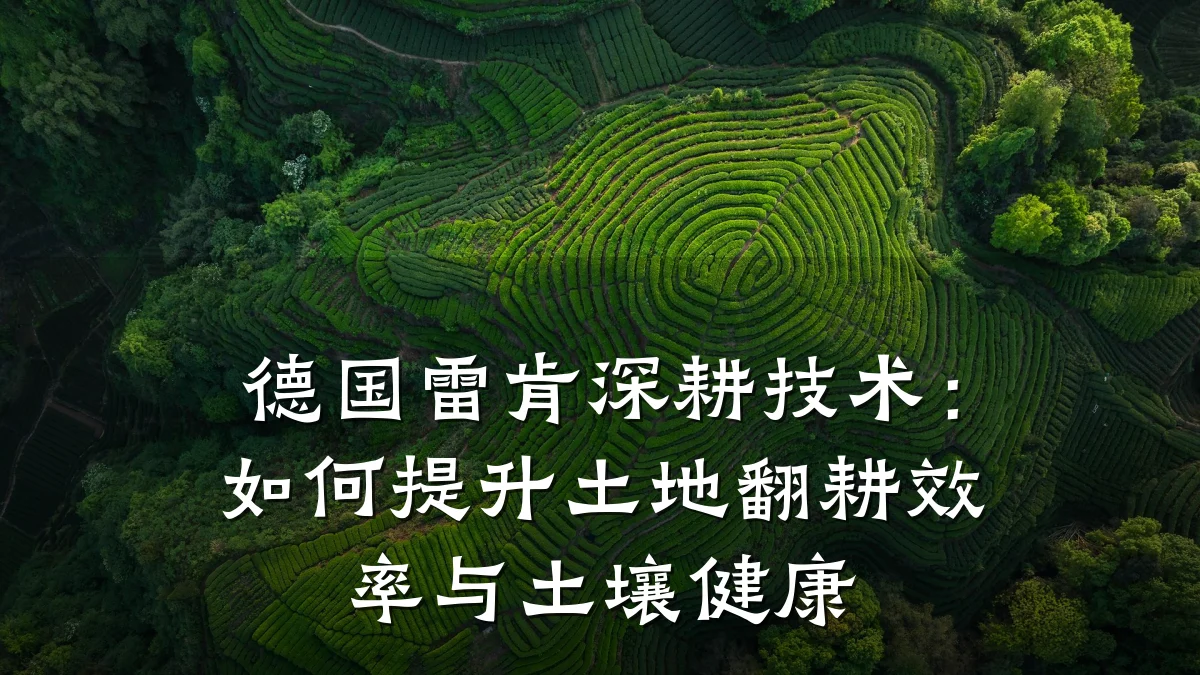 德国雷肯深耕技术：如何提升土地翻耕效率与土壤健康