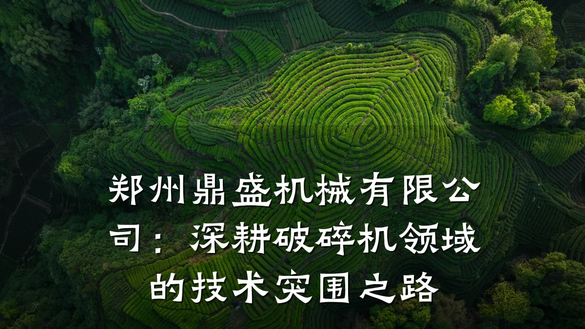 郑州鼎盛机械有限公司：深耕破碎机领域的技术突围之路