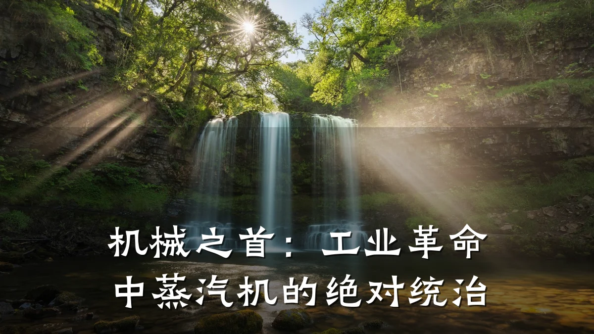 机械之首:工业革命中蒸汽机的绝对统治