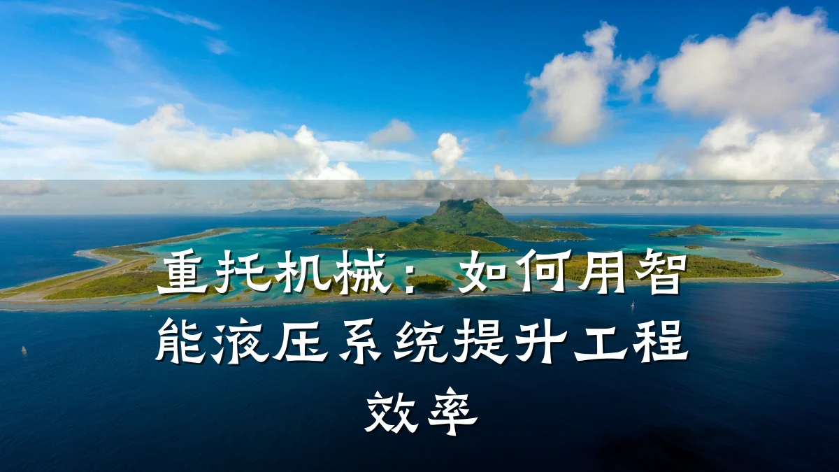 重托机械：如何用智能液压系统提升工程效率