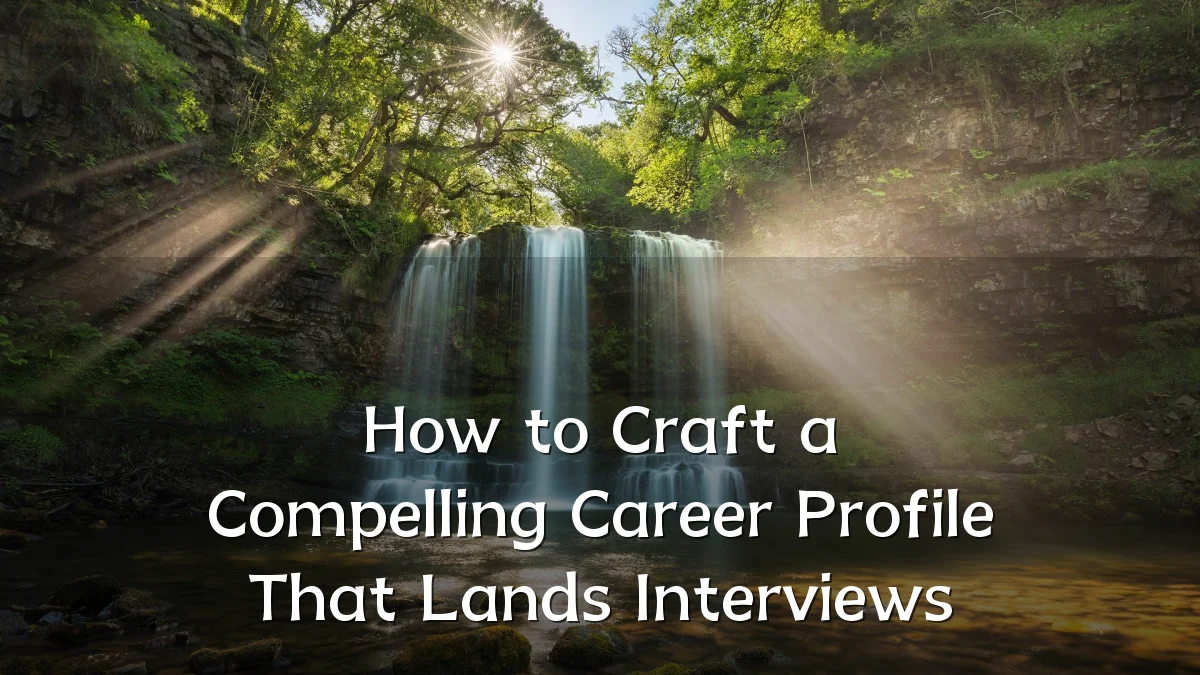 How to Craft a Compelling Career Profile That Lands Interviews