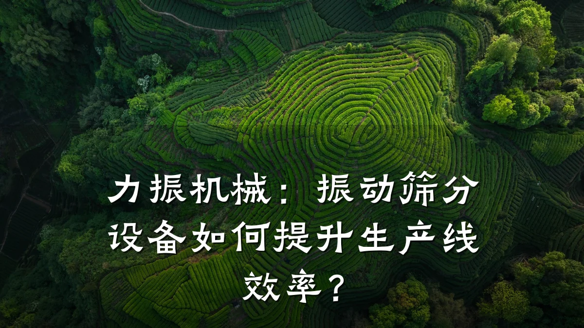 力振机械：振动筛分设备如何提升生产线效率？