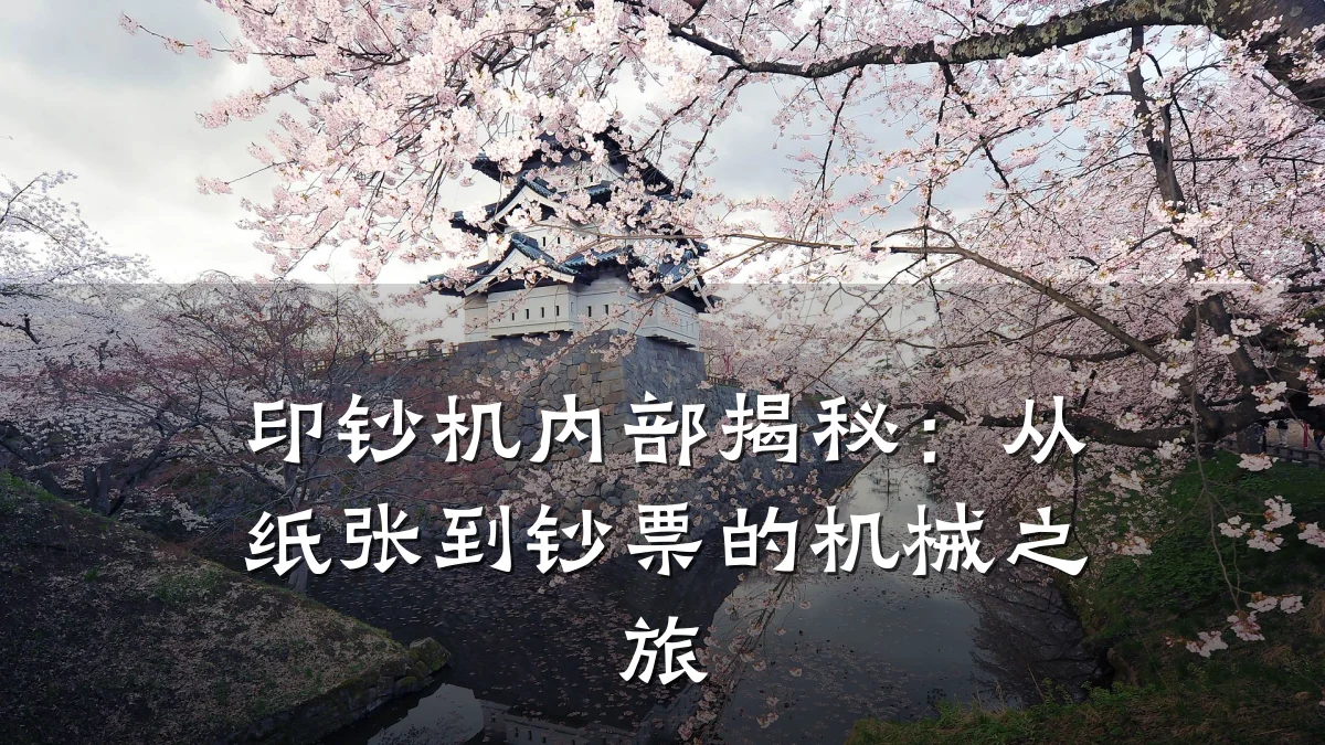 印钞机内部揭秘:从纸张到钞票的机械之旅