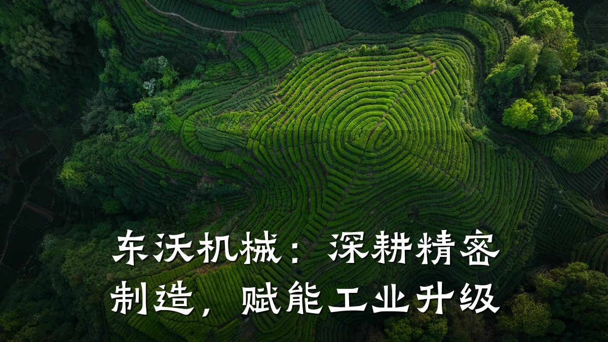 东沃机械:深耕精密制造,赋能工业升级