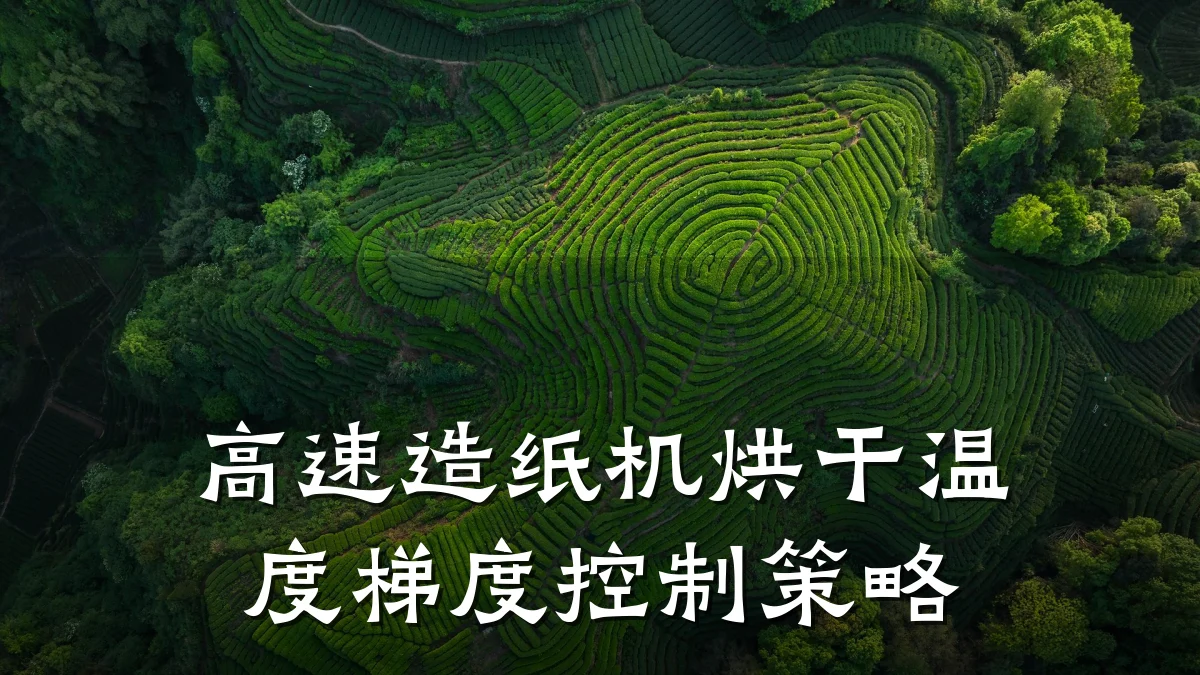 高速造纸机烘干温度梯度控制策略