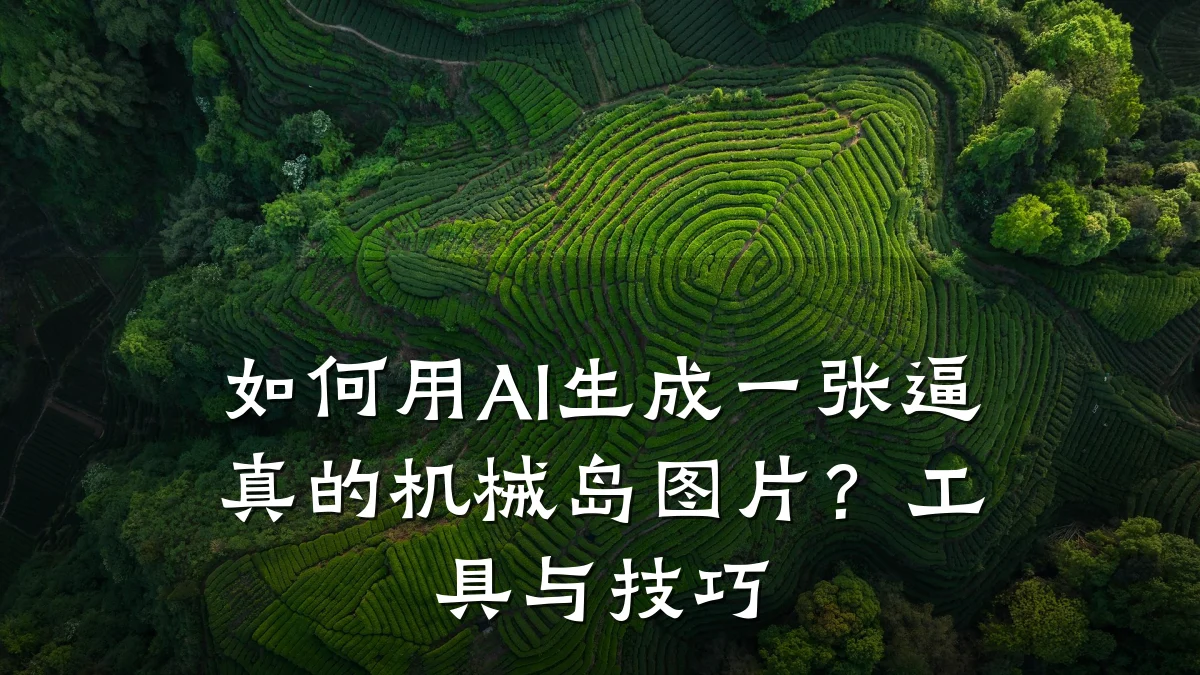 如何用AI生成一张逼真的机械岛图片?工具与技巧