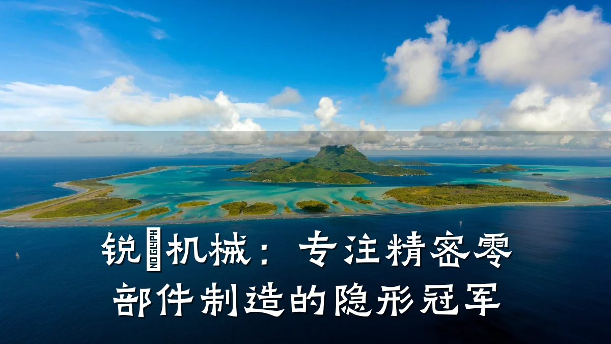 锐迖机械：专注精密零部件制造的隐形冠军