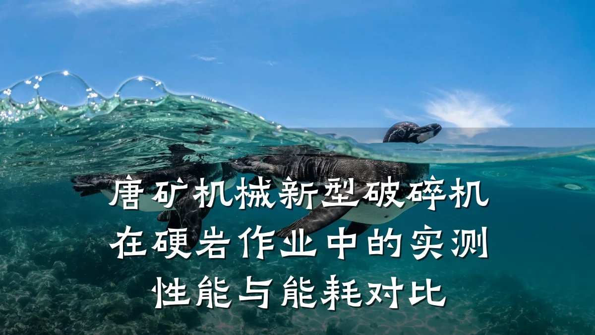 唐矿机械新型破碎机在硬岩作业中的实测性能与能耗对比