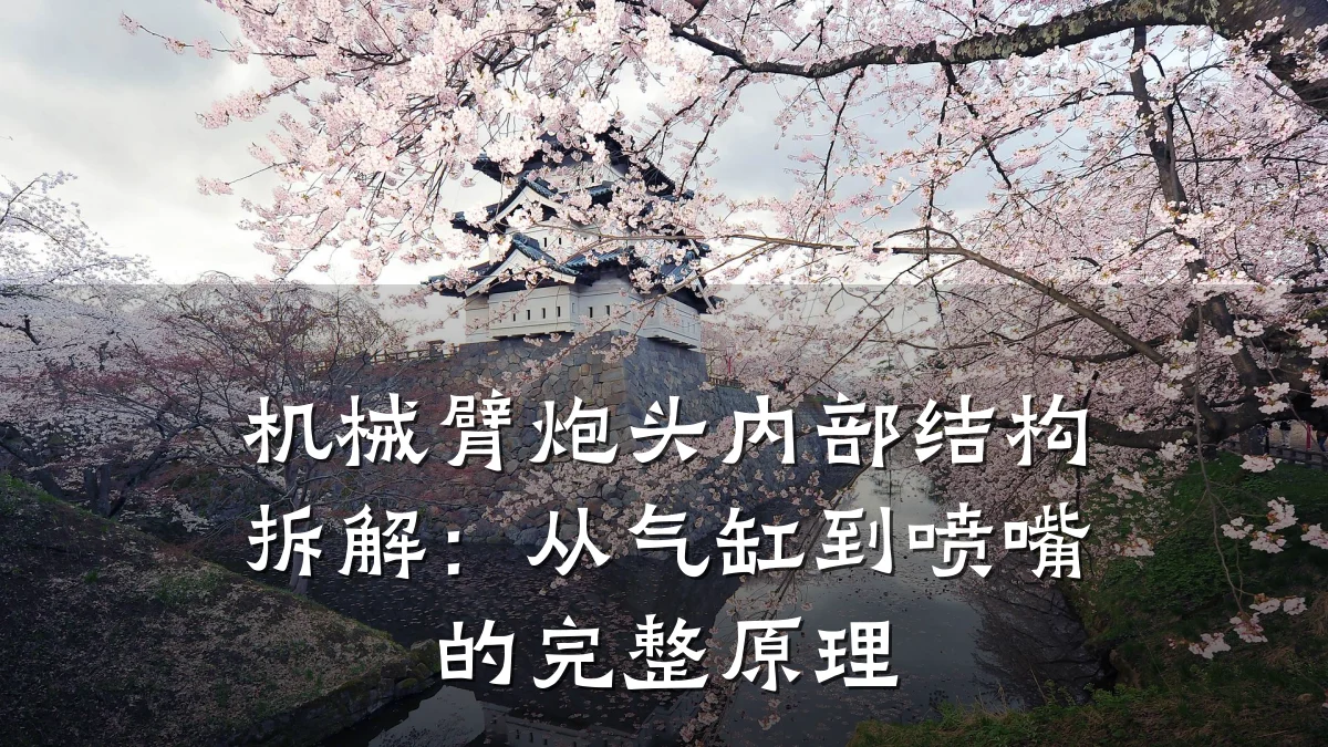 机械臂炮头内部结构拆解:从气缸到喷嘴的完整原理
