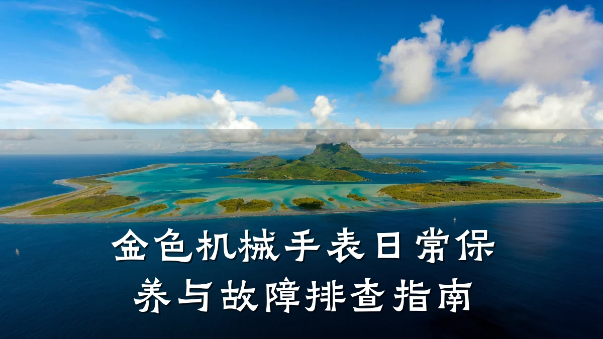 金色机械手表日常保养与故障排查指南