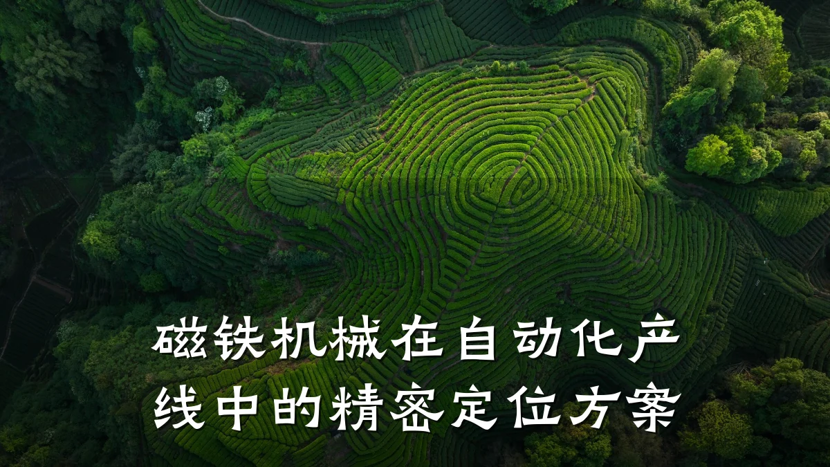 磁铁机械在自动化产线中的精密定位方案